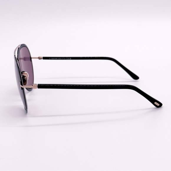 NEW TOM FORD RICKIE TF1007 01Y WOMEN SUNGLASSES TOM FORD FT1007/S BLACK EYEWEAR - Picture 6 of 11